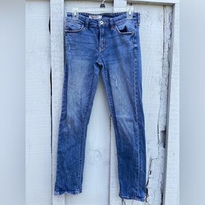 Anthropologie Pilcro Mid-rise Slim Boyfriend Cropped Jeans